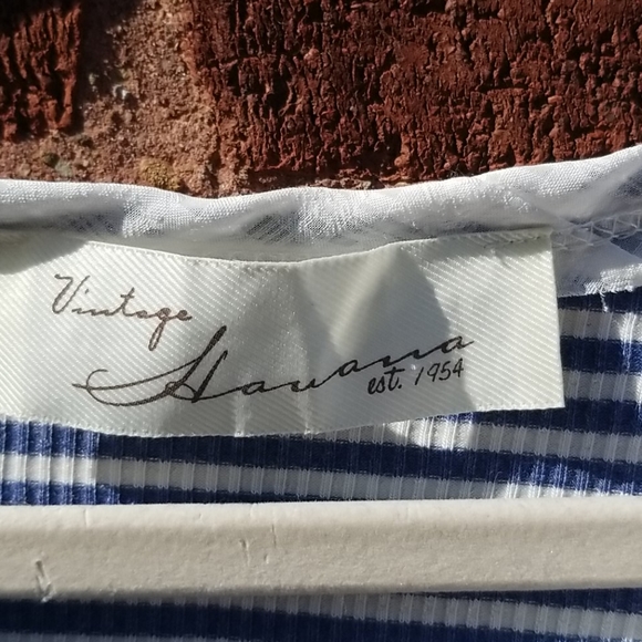 Vintage Havana EUC Nautical Top Sz Small - Picture 2 of 6